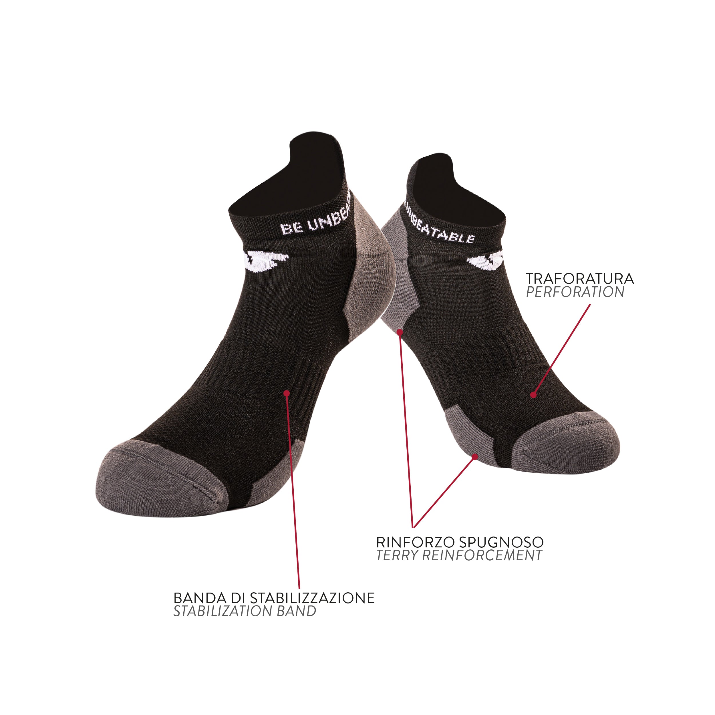 Under Shield® ARIA Technische Sportsocken