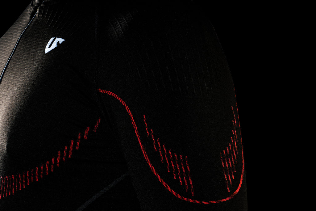 Under Shield® HERO LANGÄRMELIGES ZIP WARM Funktions-Langarmshirt