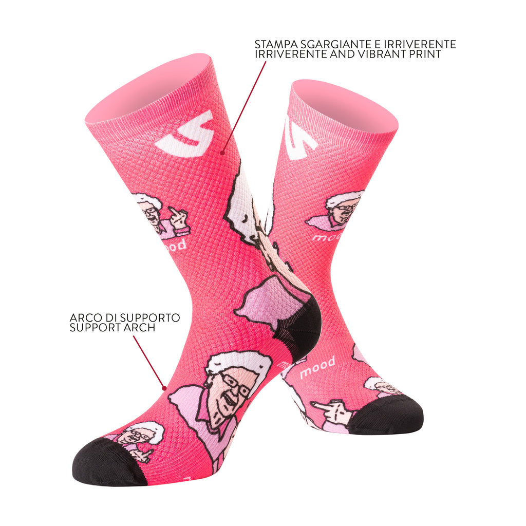 Under Shield® GRANNY PINK Sports Socks