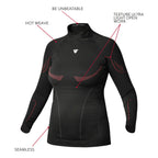 Under Shield® HERO TURTLE NECK WARM PLUS long-sleeved high-neck technical shirt