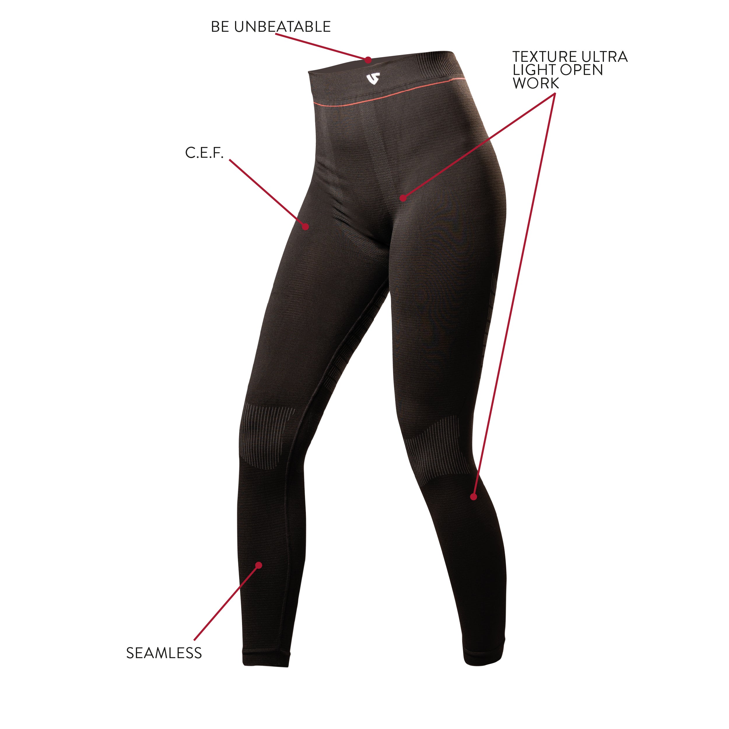 Pantaloni tecnici donna Under Shield® HERO PANT WARM