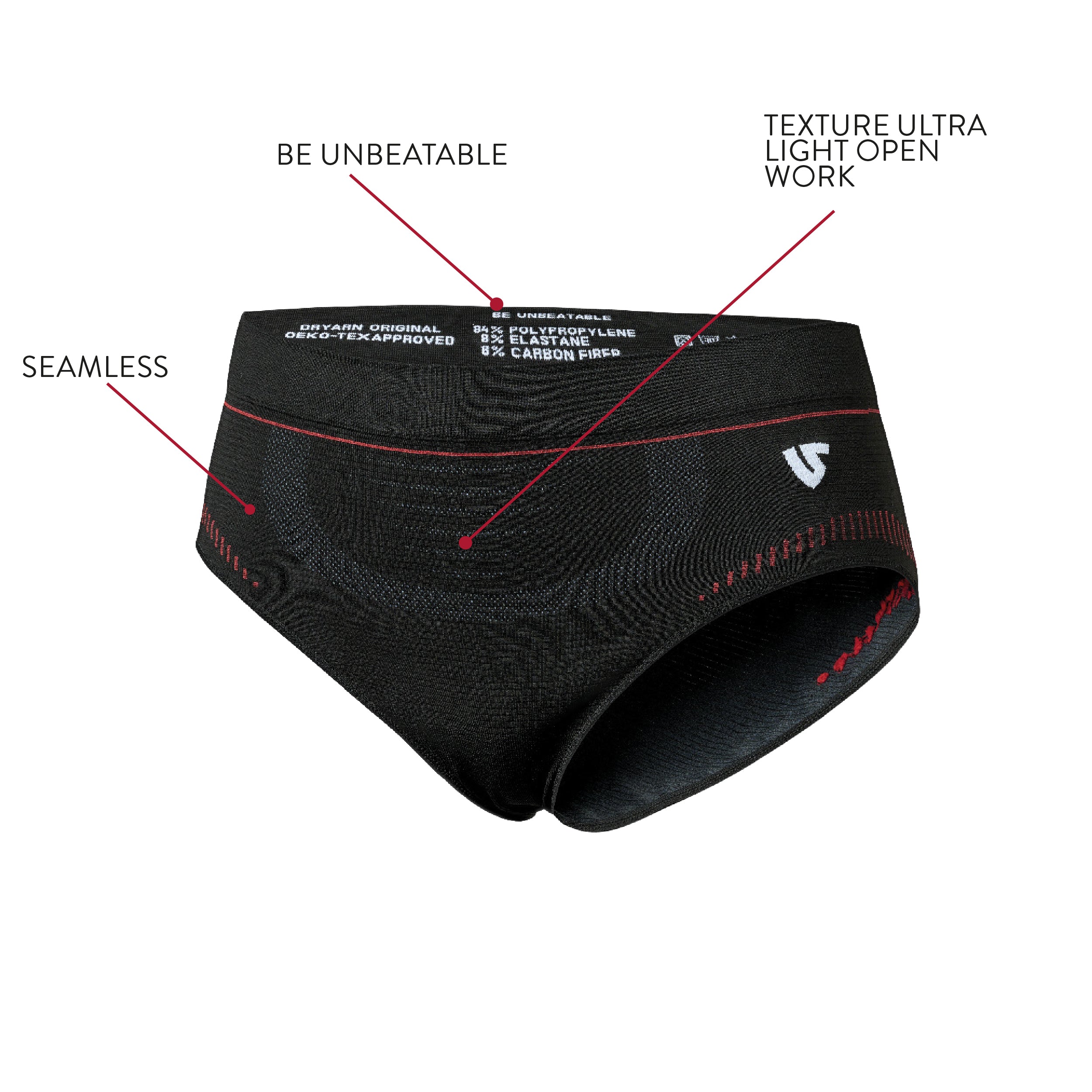 Slip intimo tecnico donna Under Shield® HERO SLIP