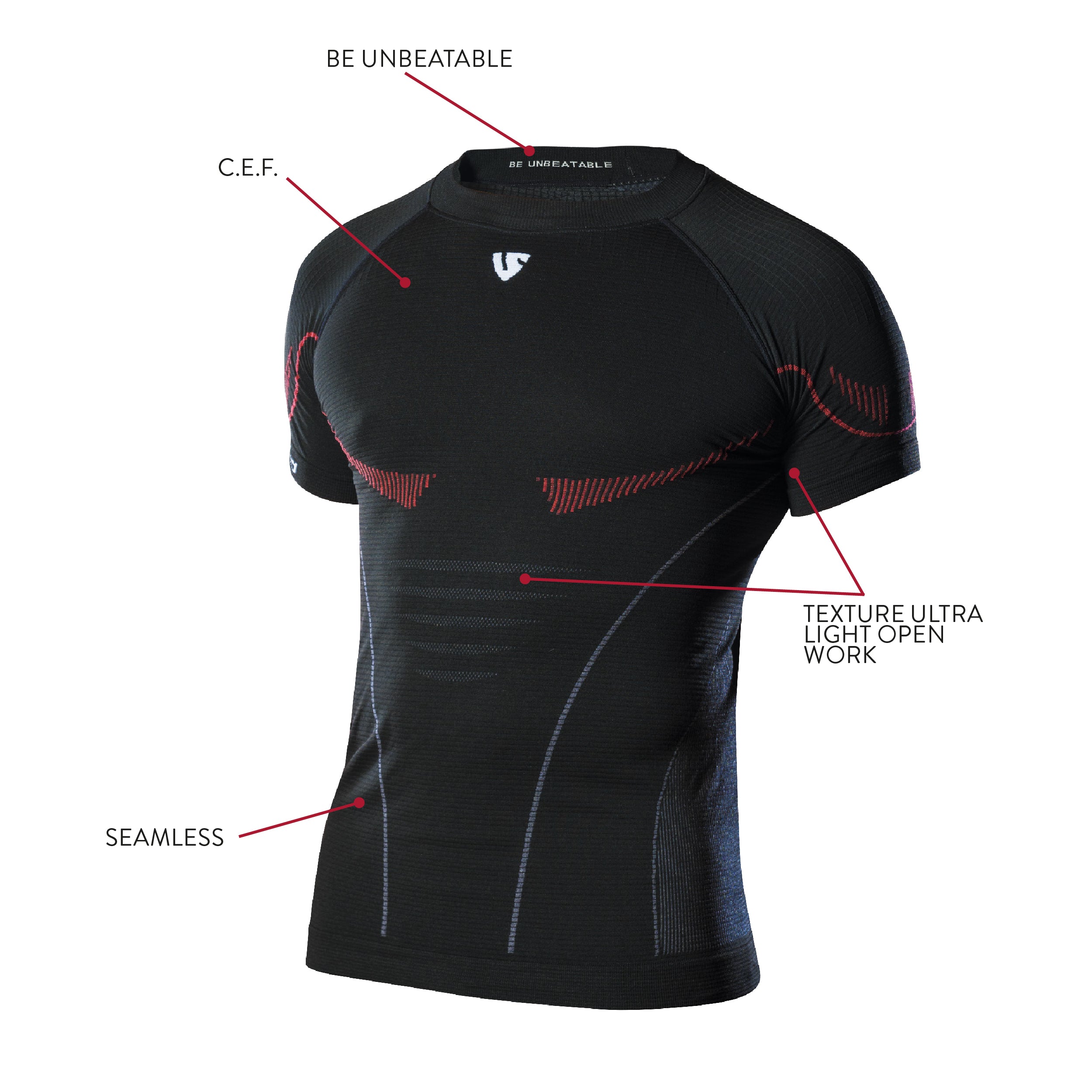 Maglia tecnica maniche corte Under Shield® HERO SHORT SLEEVE