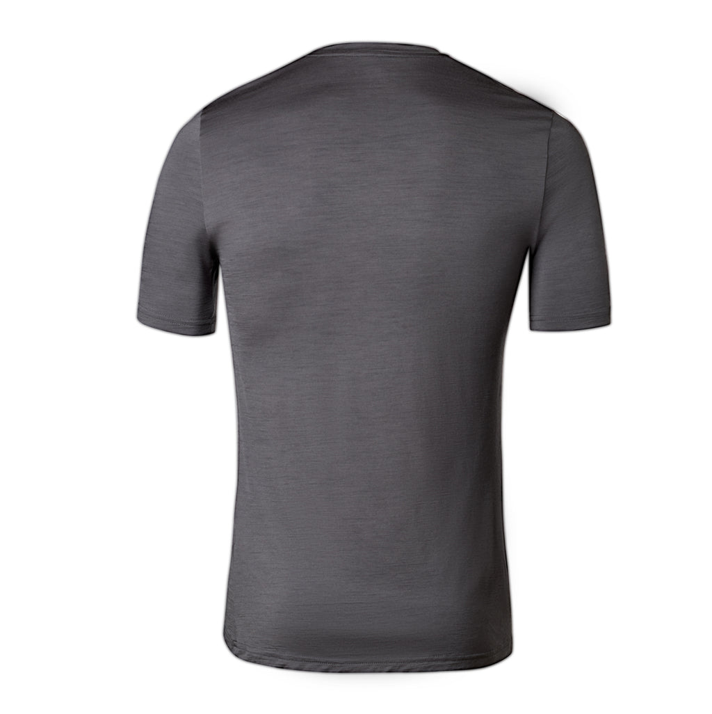 Short-sleeved Merino Wool Sweater - MEN