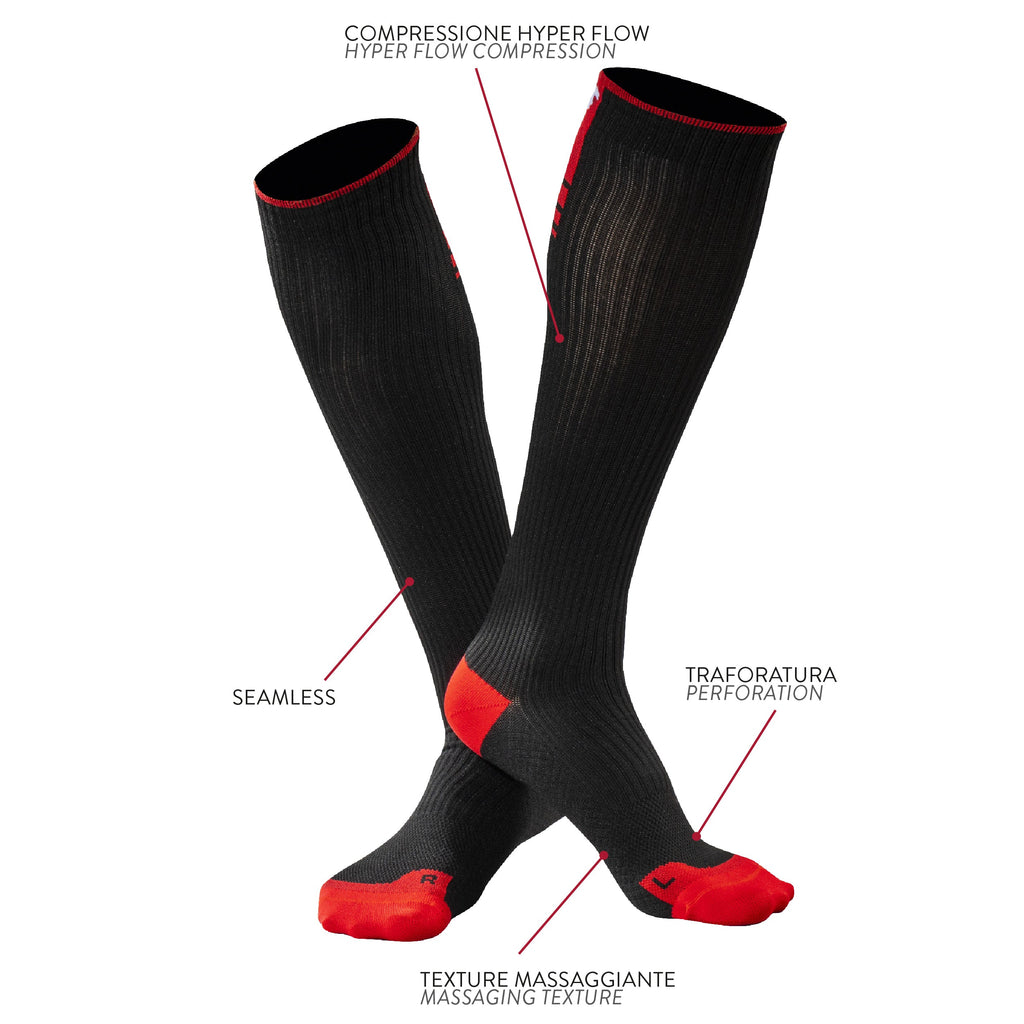 Calze sportive a compressione graduata Under Shield® PUSH