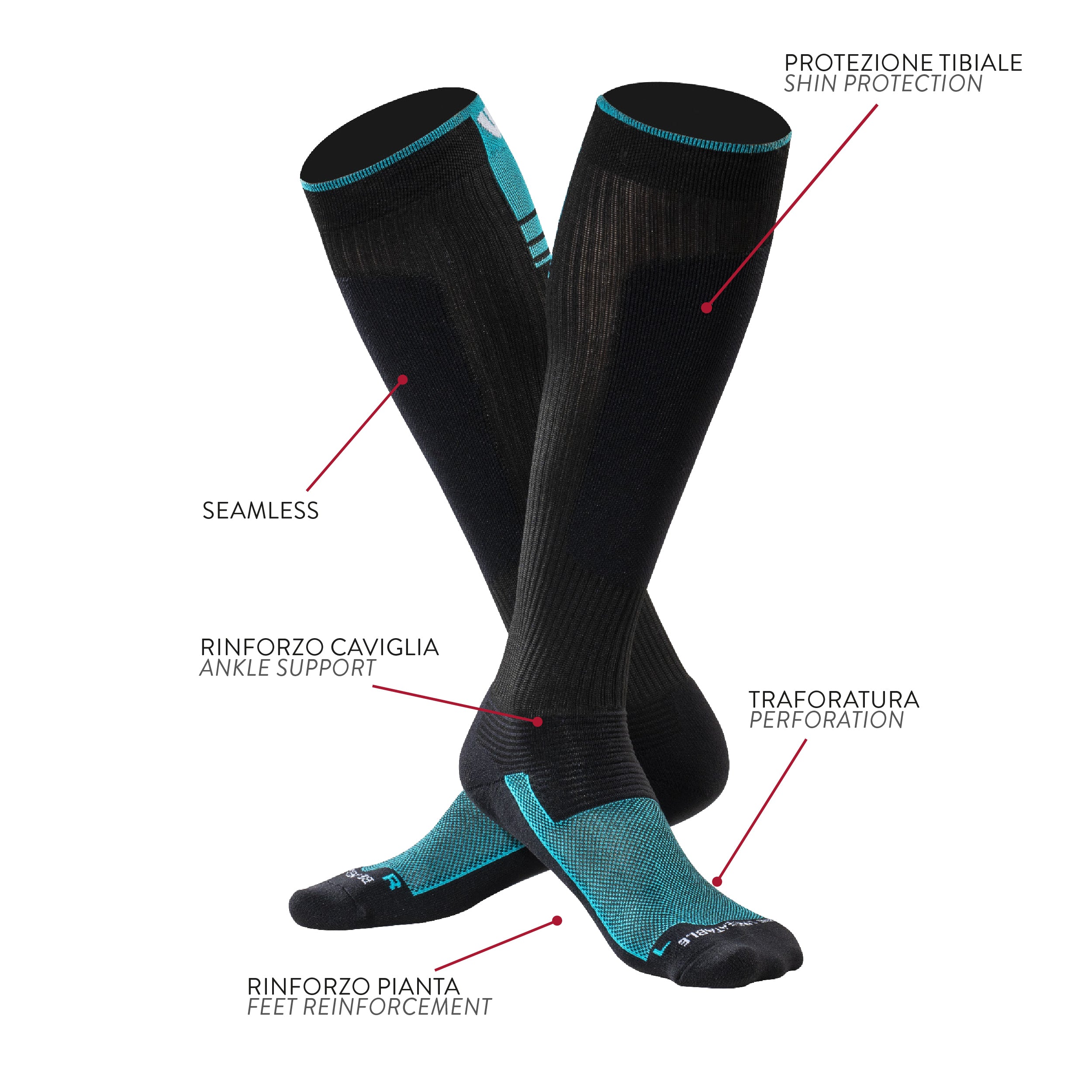 Under Shield® SKY Technische Sportsocken