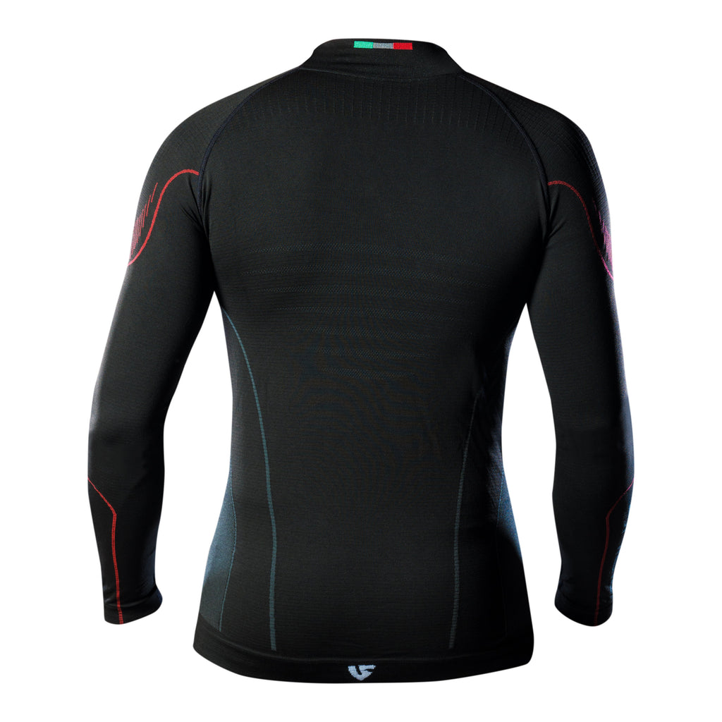 MAGLIA MANICHE LUNGHE CON ZIP - HERO LONG SLEEVE ZIP WARM - 1